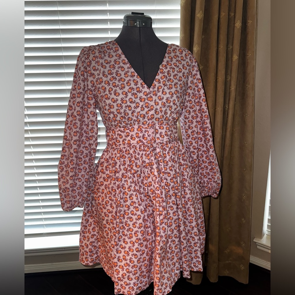 J. Crew Spring Poplin Mini Dress